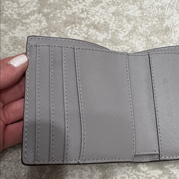 Michael Kors Light Gray Wallet - Picture 3 of 8